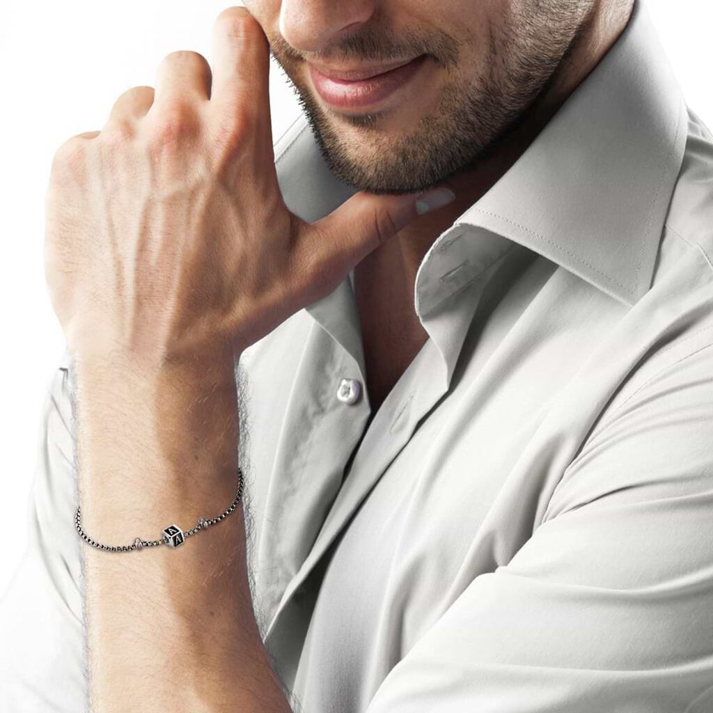 Bead Essential Code Acciaio - Beads Uomo | Stroili