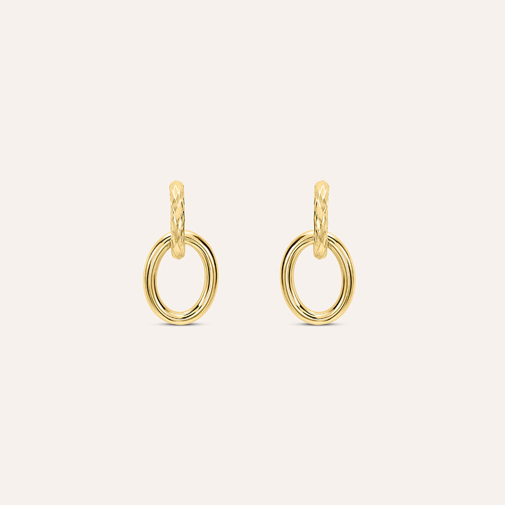 Orecchini Pendenti Gold Essence Oro Giallo - Orecchini Pendenti Donna | Stroili