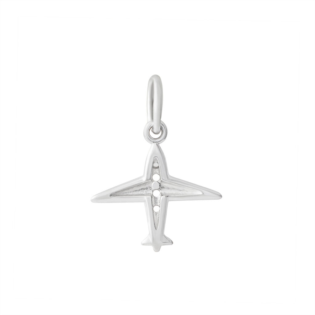 Pendente Poème Oro Bianco Cubic Zirconia - Ciondoli Donna | Stroili