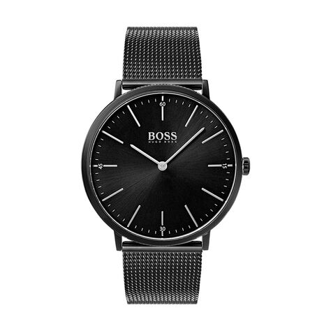 Orologio Uomo Boss Horizon quadrante nero 1513542 - Orologi per Prima Comunione Uomo | Stroili