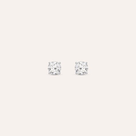 Mono Orecchino Lobo Punto Luce L'homme Or Oro Bianco Cubic Zirconia - Mono Orecchino Uomo | Stroili