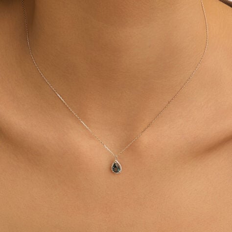 Collana Punto Luce Amélie Oro Bianco Topazio Cubic Zirconia - Collane Punto Luce Donna | Stroili