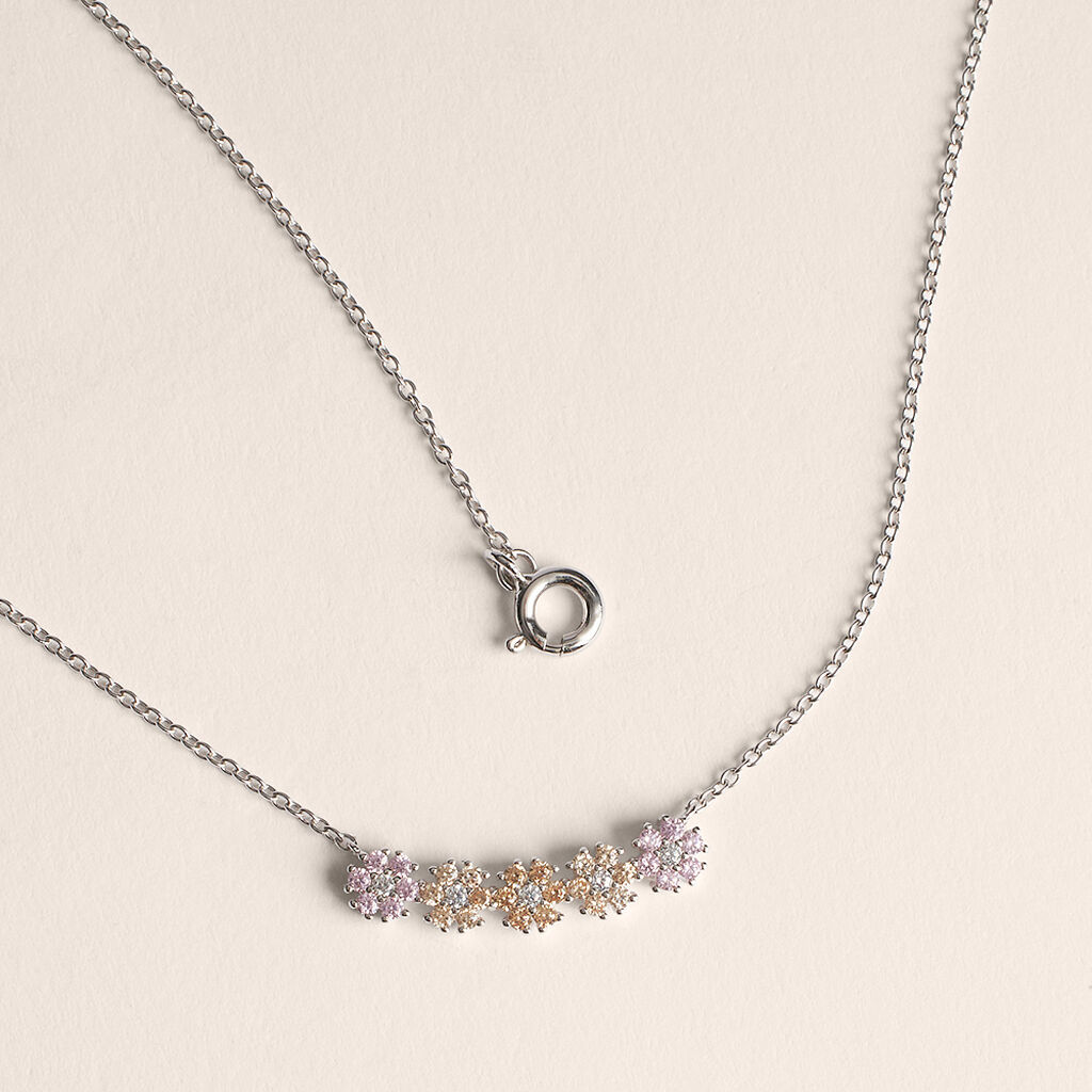 Collana Silver Shine Argento Rodiato Cubic Zirconia - Collane Donna | Stroili