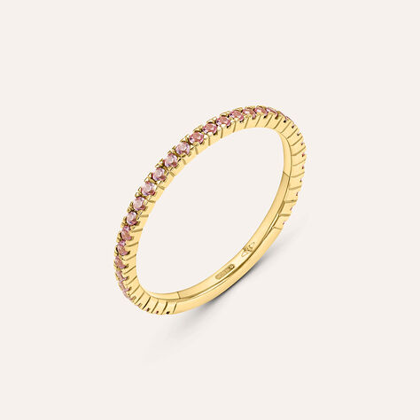 Anello Eternity Claire Oro Giallo Cubic Zirconia - Anelli Eternity Donna | Stroili