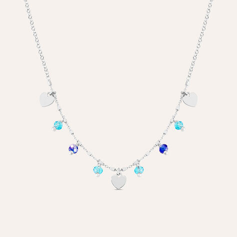 Collana Silver Collection Argento Rodiato Pietra sintetica - Collane Donna | Stroili