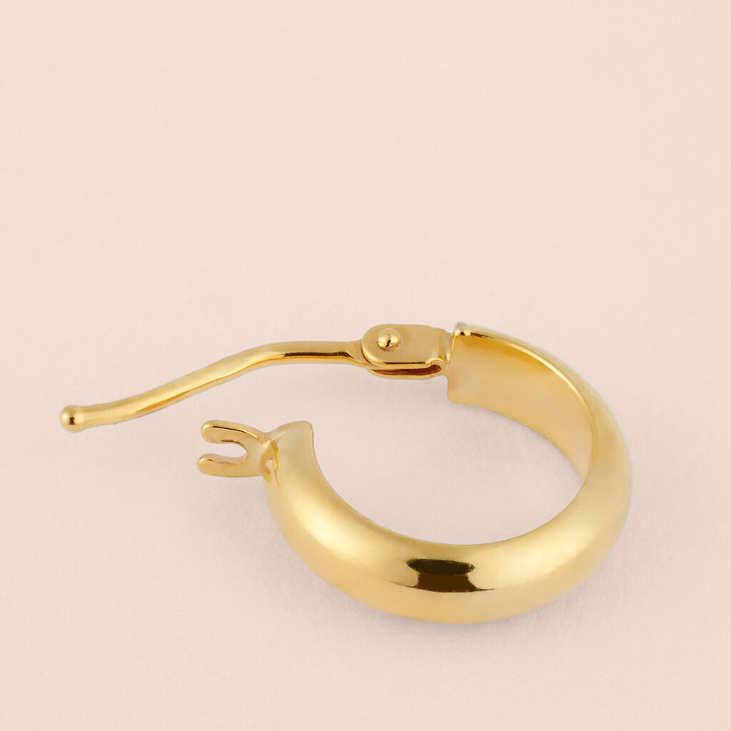 Orecchini A Cerchio Toujours Oro Giallo