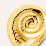 Anello Fantasia Radiance Acciaio Dorato