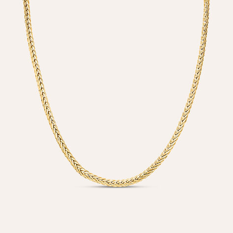 Catena Man Code Acciaio Dorato - Collane Catena Uomo | Stroili