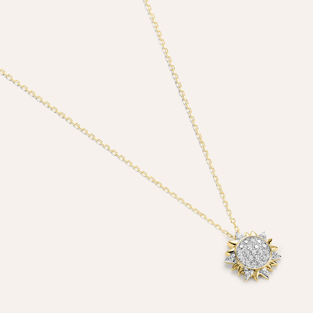 Collana Claire Oro Giallo Cubic Zirconia - Collane Donna | Stroili
