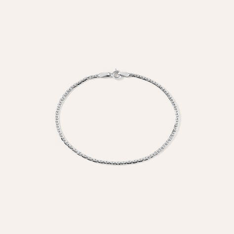 Bracciale Catena Colette Oro Bianco - Bracciali Donna | Stroili