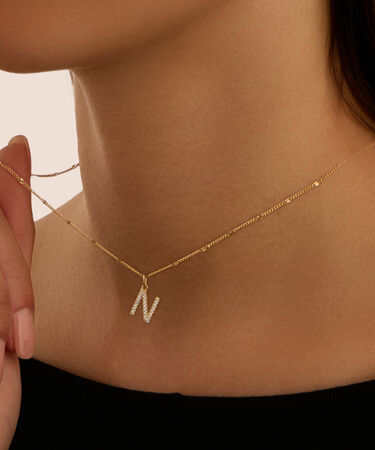 Pendente Po&egrave;me Oro Giallo Cubic Zirconia
