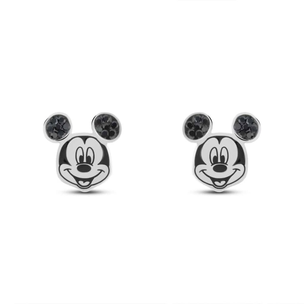 Orecchini Lobo Mickey Mouse & Friends Acciaio Cristallo - Orecchini a Lobo Donna | Stroili