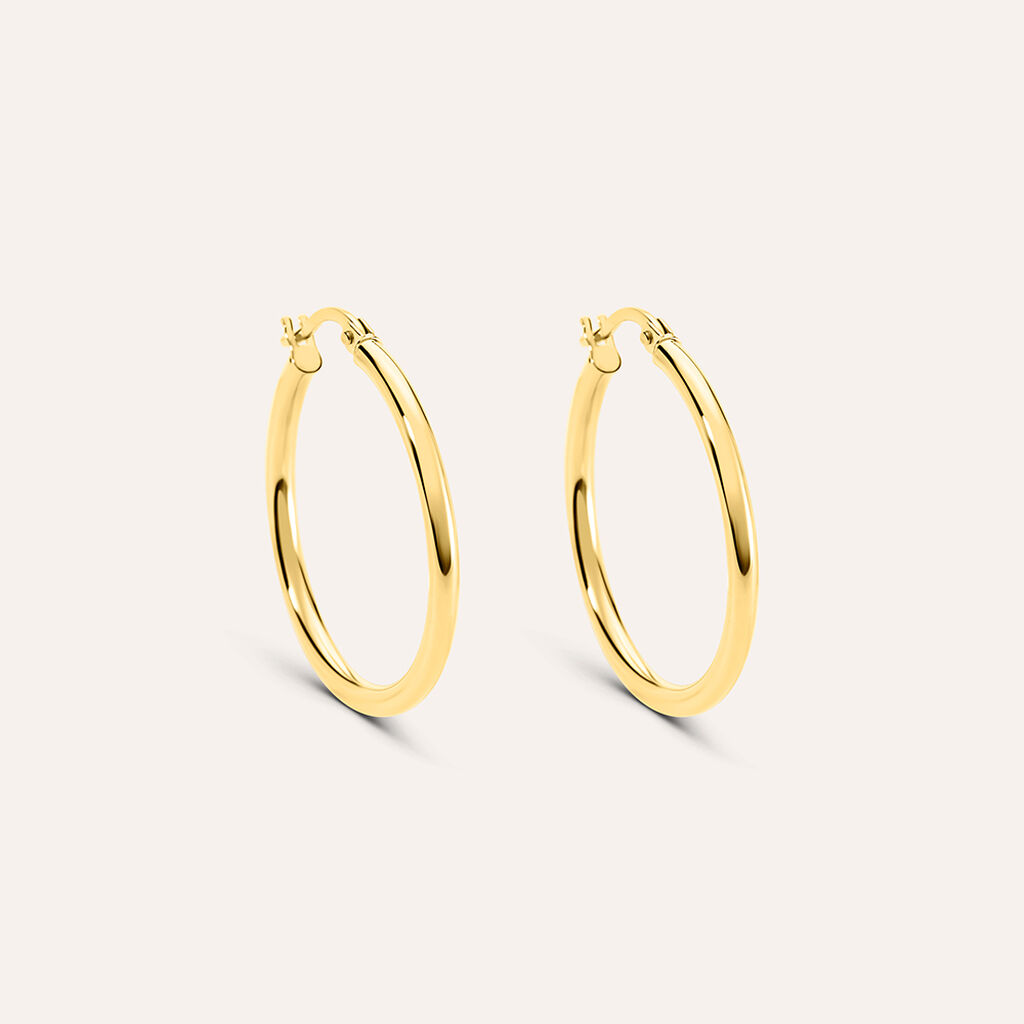 Orecchini A Cerchio Toujours Oro Giallo