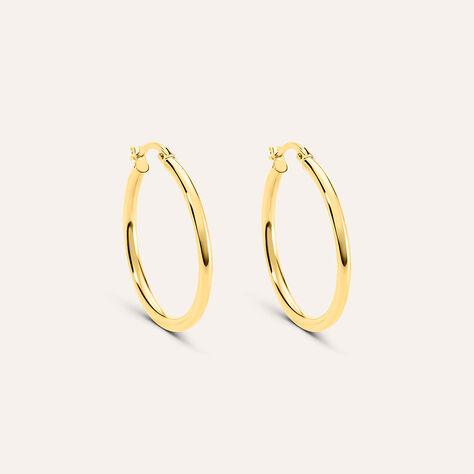 Orecchini A Cerchio Toujours Oro Giallo - Orecchini a Cerchio Donna | Stroili