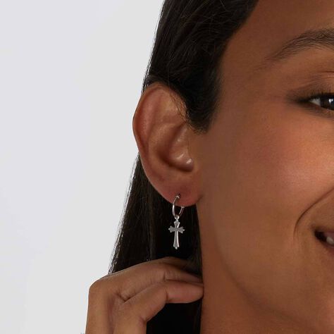 Orecchini A Cerchio Silver Soul Argento Rodiato - Orecchini a Cerchio Donna | Stroili