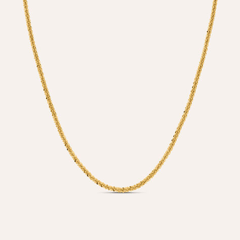 Catena Radiance Acciaio Dorato - Collane Catena Donna | Stroili