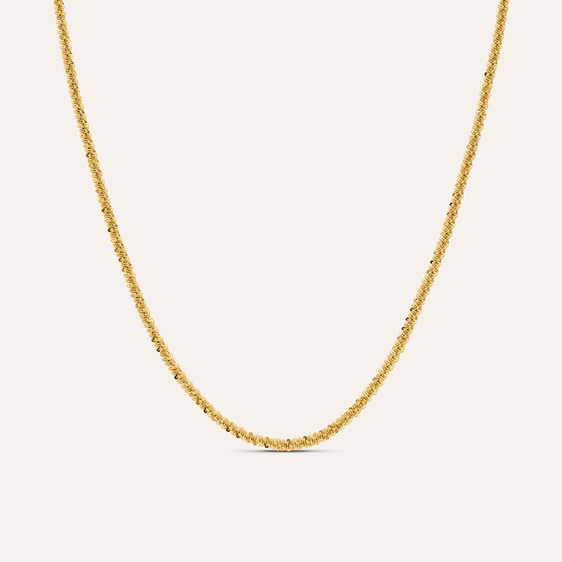 Catena Radiance Acciaio Dorato - Collane Catena Donna | Stroili