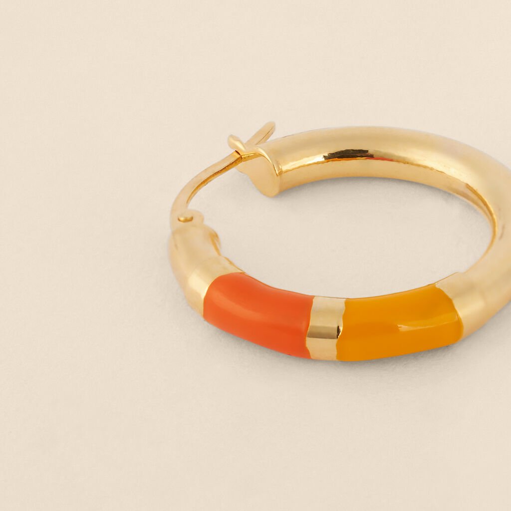 Orecchini A Cerchio Toujours Oro Giallo