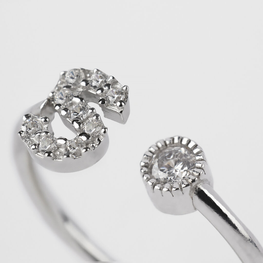 Anello Fantasia Silver Moments Argento Rodiato Cubic Zirconia - Anelli con Pietre Donna | Stroili