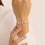 Bracciale Tennis Silver Elegance Argento Rodiato Cubic Zirconia