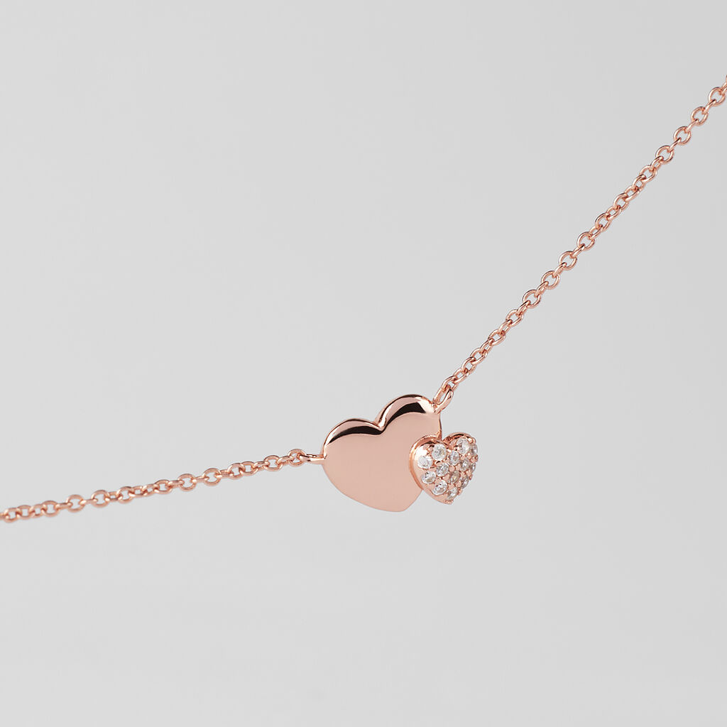 Collana Silver Moments Argento Rosa Cubic Zirconia - Collane Donna | Stroili