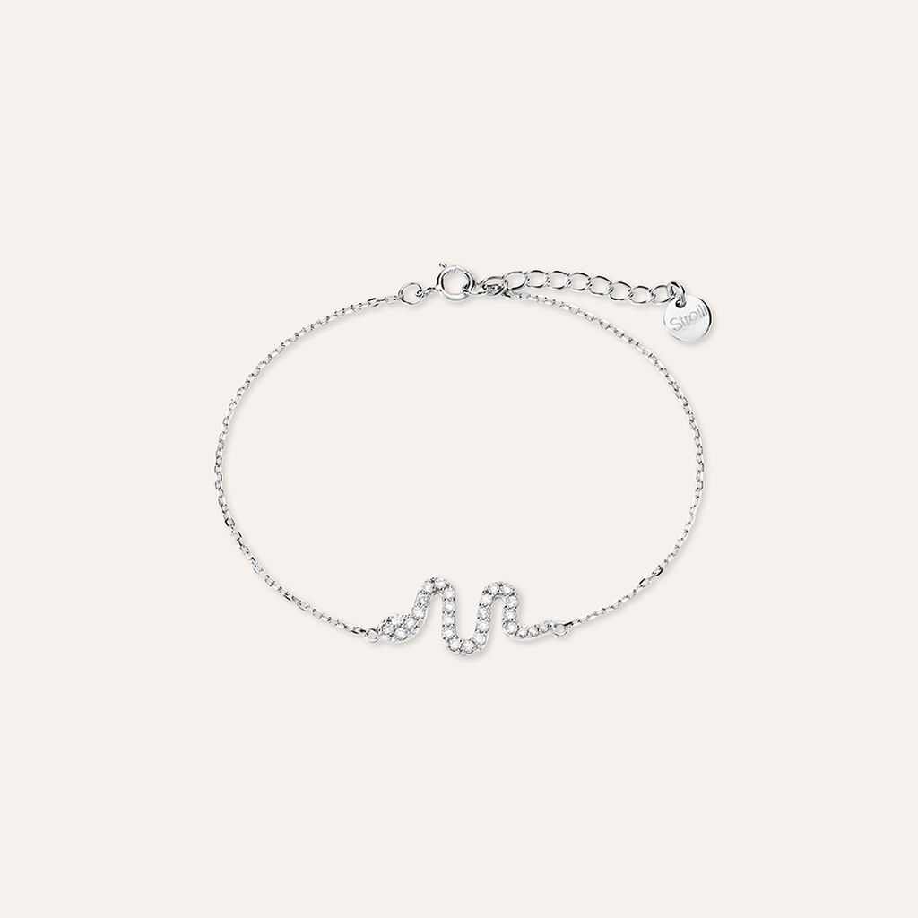 Bracciale Silver Moments Argento Rodiato Cubic Zirconia - Bracciali Amicizia Donna | Stroili
