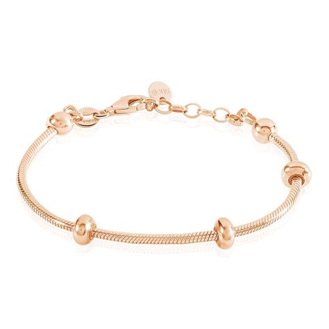 Bracciale Love Beats Argento Rosa - Bracciali Donna | Stroili