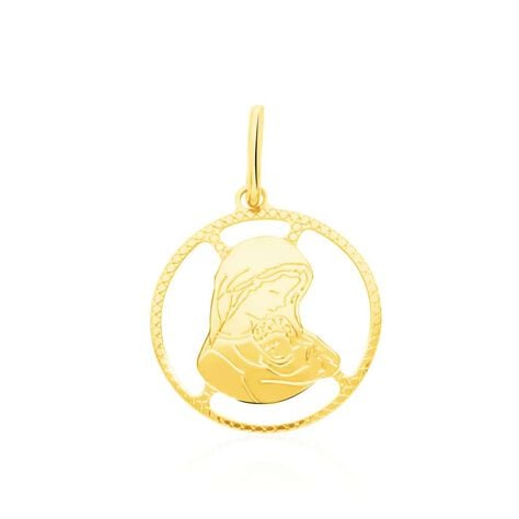 Pendente Holy Oro Giallo - Ciondoli con Incisione Unisex | Stroili
