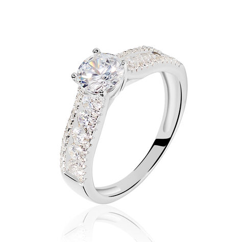 Anello Silver Elegance Argento Rodiato Cubic Zirconia - Anelli con Pietre Donna | Stroili