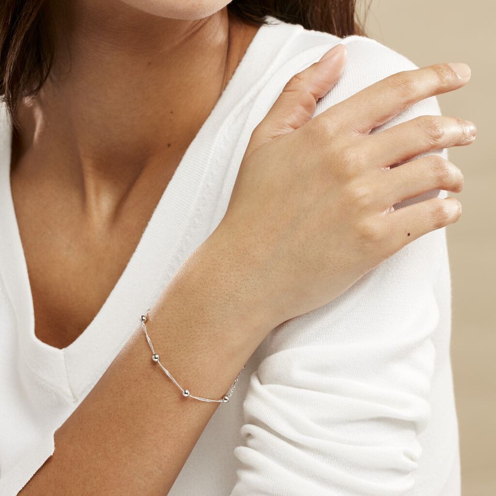 Bracciale Catena Silver Collection Argento Rodiato - Bracciali Donna | Stroili