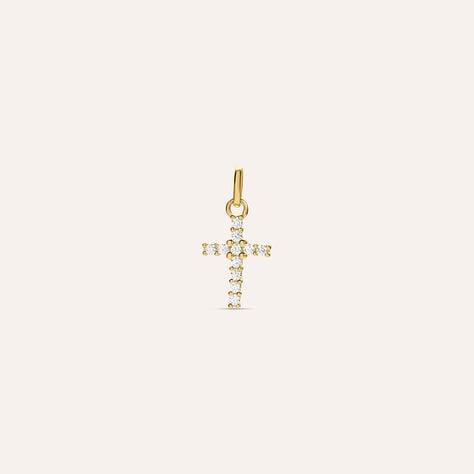 Pendente Holy Oro Giallo Cubic Zirconia - Ciondoli Donna | Stroili