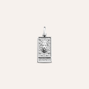 Pendente Tarocchi Carta Della Forza Love Beats Argento Rodiato