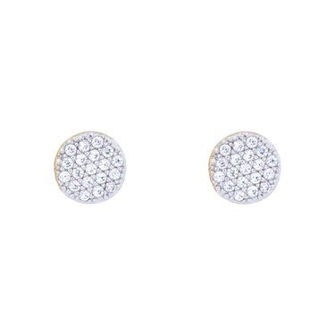 Orecchini Lobo Golden Dream Placcato Oro Giallo Cubic Zirconia