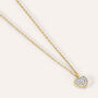 Collana Mon Petit Oro Giallo Diamante