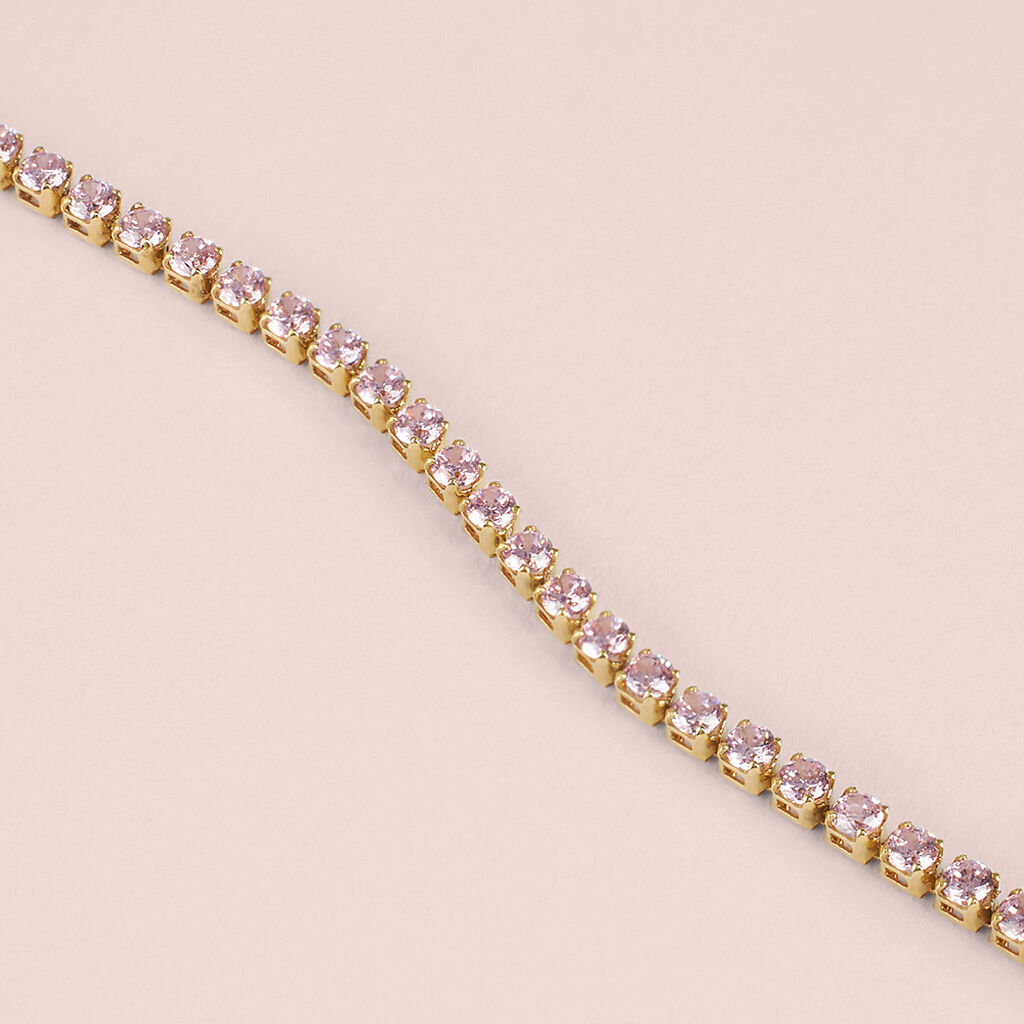 Bracciale Tennis Claire Oro Giallo Cubic Zirconia - Bracciali Tennis Donna | Stroili