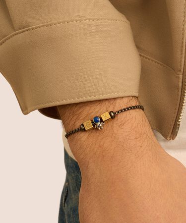 Bead Essential Code Acciaio Dorato