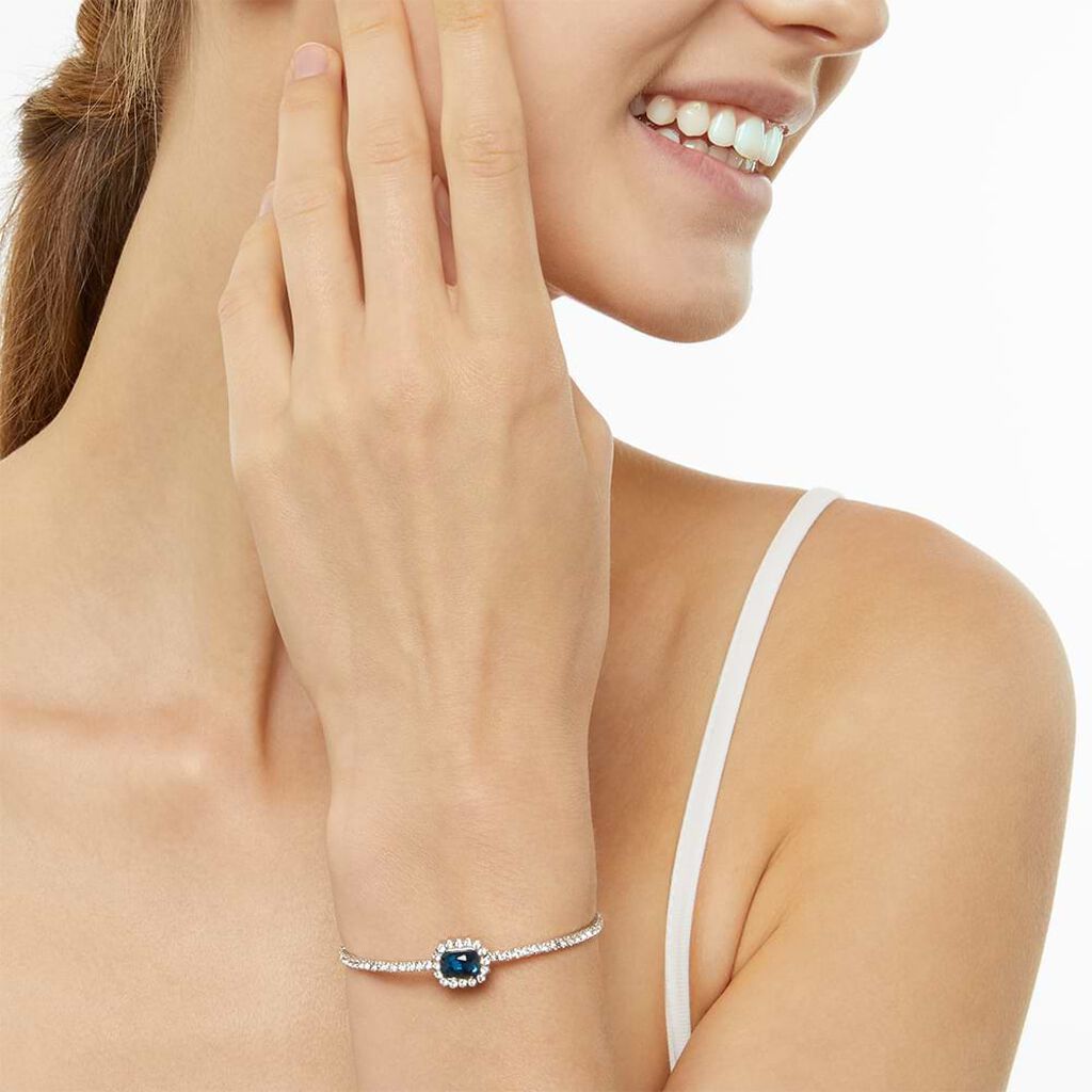 Bangle Romantic Shine Metallo Cristallo - Bracciali Rigidi Donna | Stroili