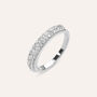 Anello Fascia Lady Phantasya Acciaio Cristallo