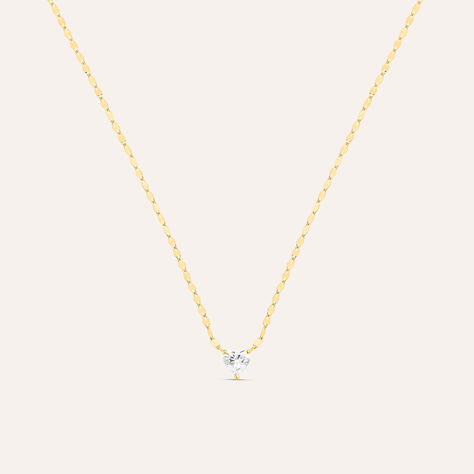 Collana Punto Luce Claire Oro Giallo Cubic Zirconia - Collane Punto Luce Donna | Stroili