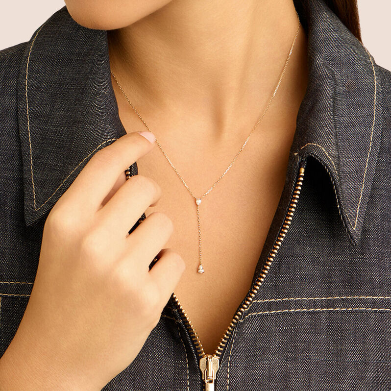 Collana Claire Oro Giallo Cubic Zirconia - Collane Donna | Stroili