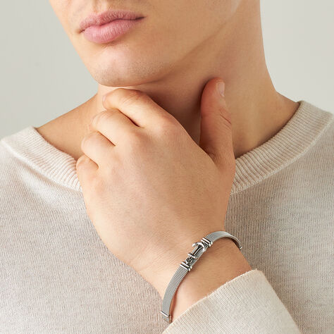 Bracciale Man Code Acciaio - Bracciali Uomo | Stroili