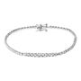 Bracciale Tennis Silver Elegance Argento Rodiato Cubic Zirconia