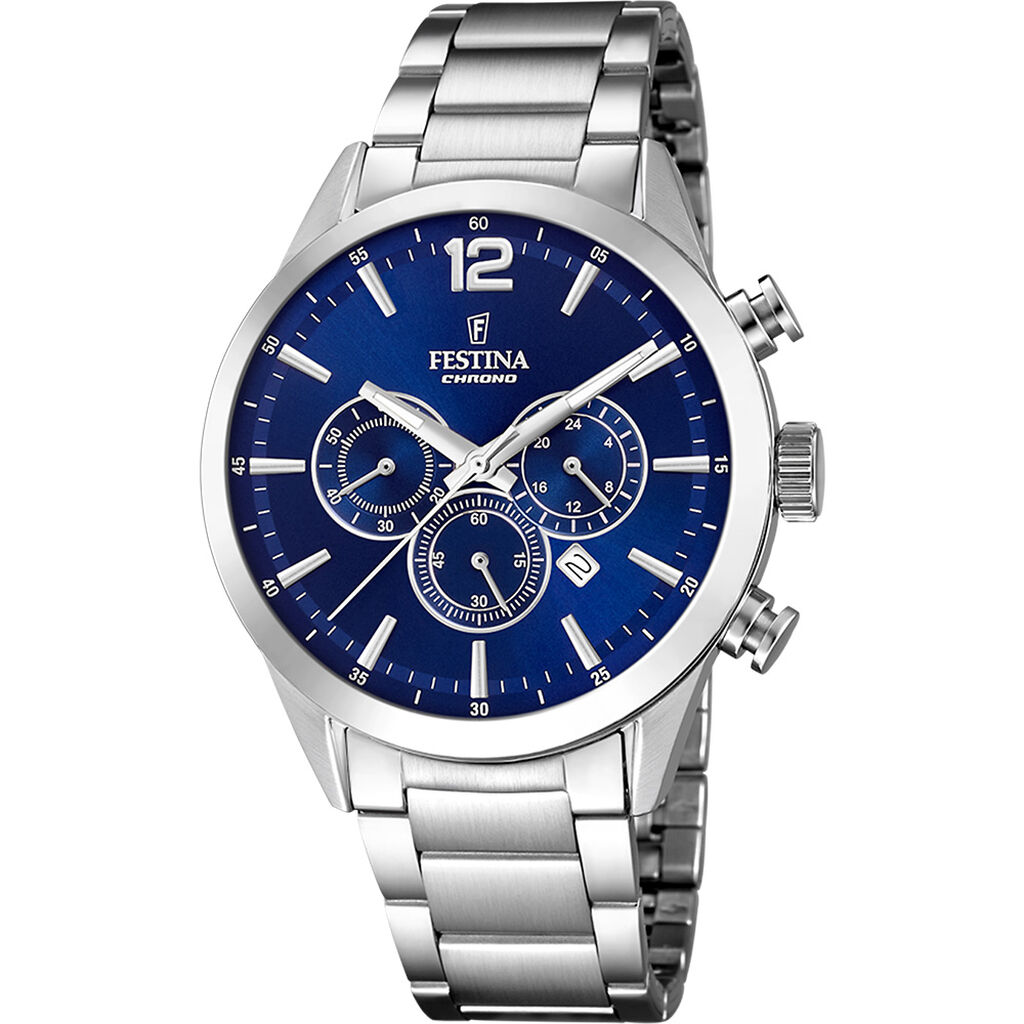 Orologio Al Quarzo Festina Timeless Chronograph F20343/7