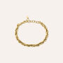 Bracciale Catena Radiance Acciaio Dorato