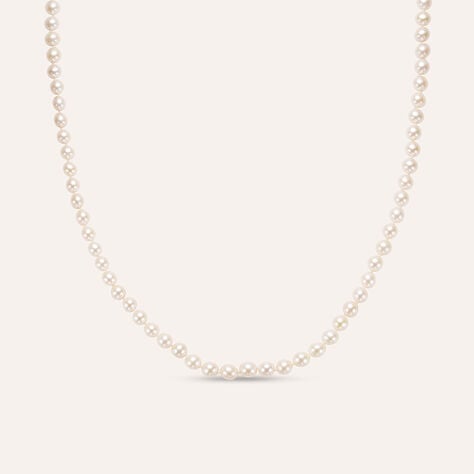 Collana Gabrielle Oro Giallo Perla D'Acqua Dolce - Collane Donna | Stroili