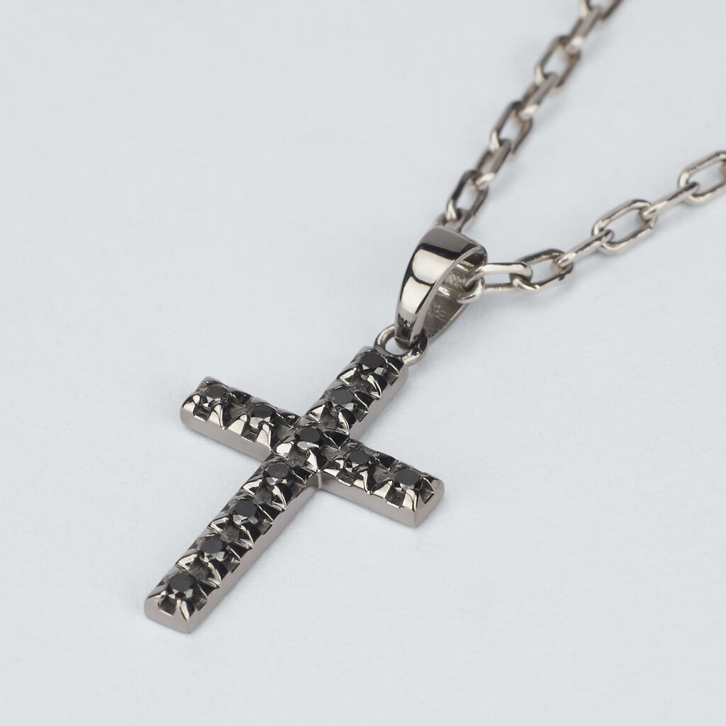 Pendente L'homme Diamant Oro Bianco Diamante - Ciondoli Uomo | Stroili