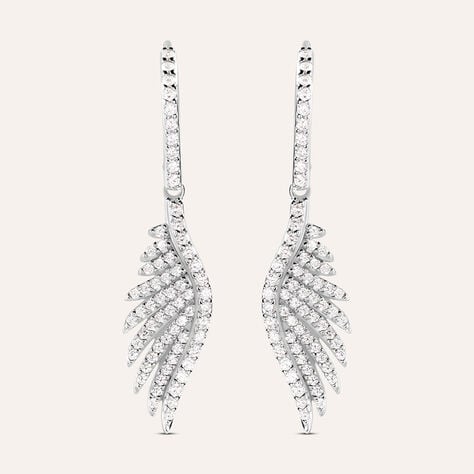 Orecchini Pendenti Silver Shine Argento Rodiato Cubic Zirconia - Orecchini Pendenti Donna | Stroili
