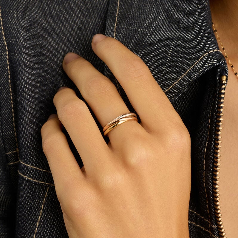 Fede Classica 1.98 mm Oro Tricolore - Anelli con Incisione Donna | Stroili