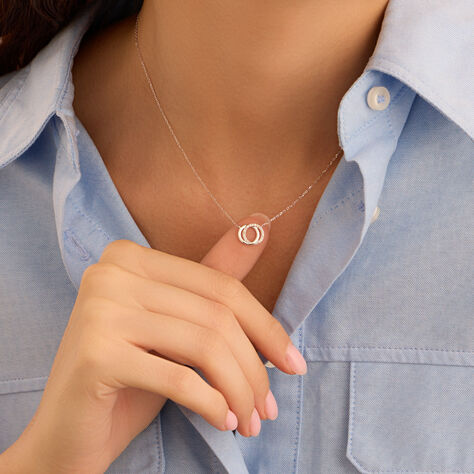 Collana Sophia Oro Bianco Diamante - Collane Donna | Stroili