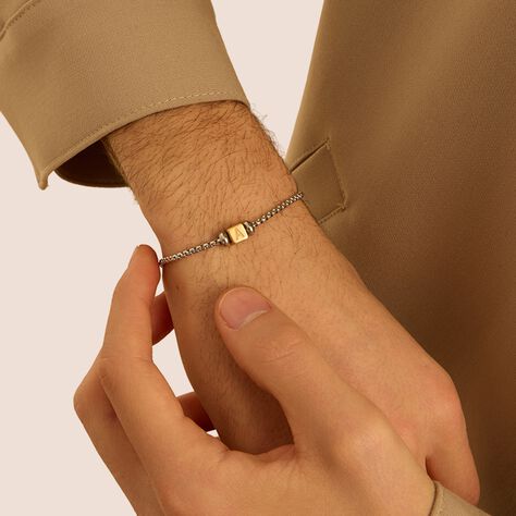 Bead Essential Code Acciaio Dorato - Beads Unisex | Stroili